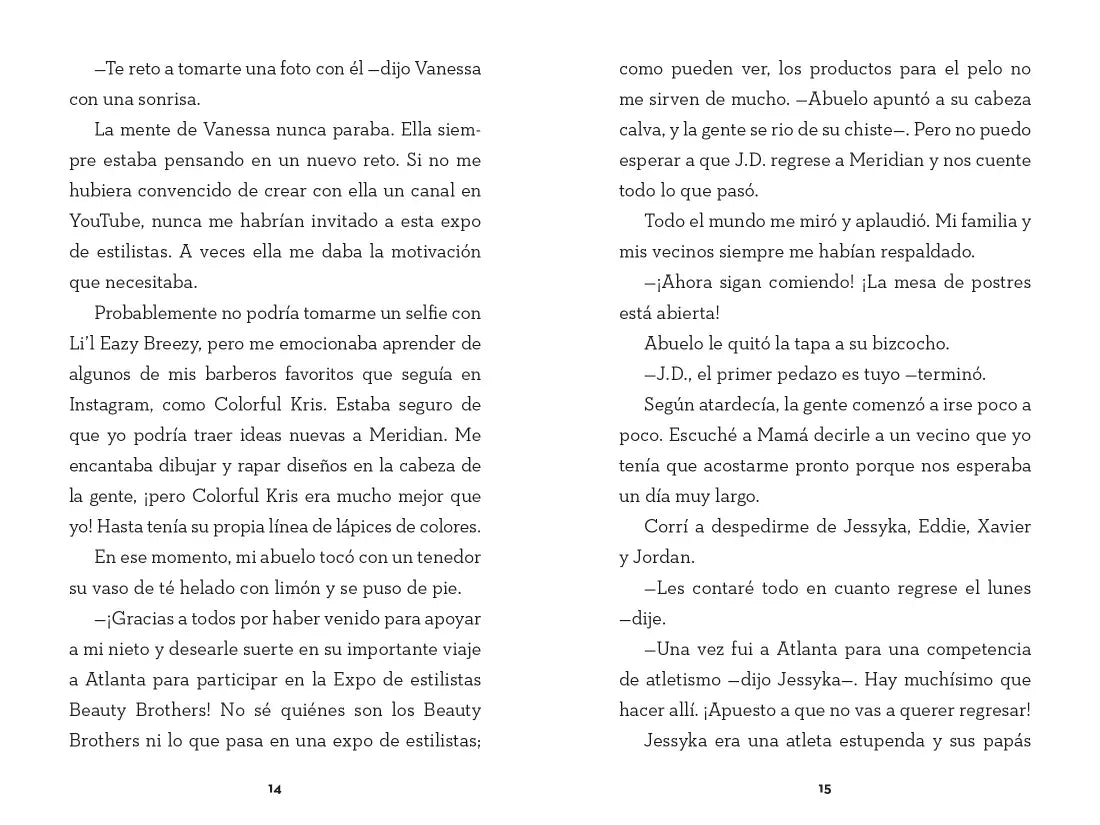 J.D. en la expo de estilistas (J.D. and the Hair Show Showdown Spanish Edition) US - Paperback / softback