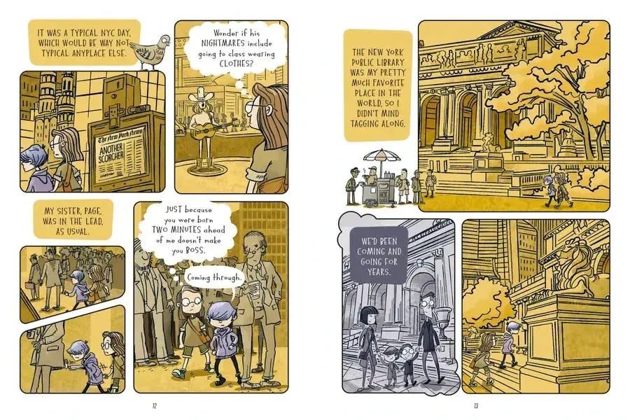 The Night Librarian: A Graphic Novel US - Hardback
