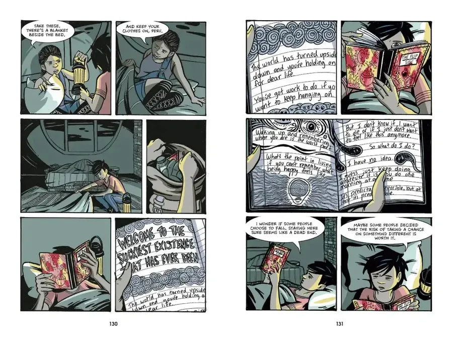 The Flip Side: A Graphic Novel US - Hardback