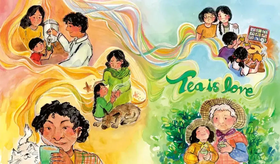 Tea Is Love US - Hardback