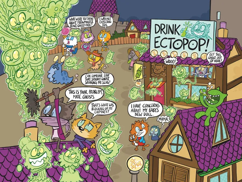 Kitty Quest: Phantom Frenzy: A Graphic Novel US - Hardback