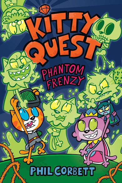 Kitty Quest: Phantom Frenzy: A Graphic Novel-Graphic novel / Comic book / Manga: genres-買書書 BuyBookBook