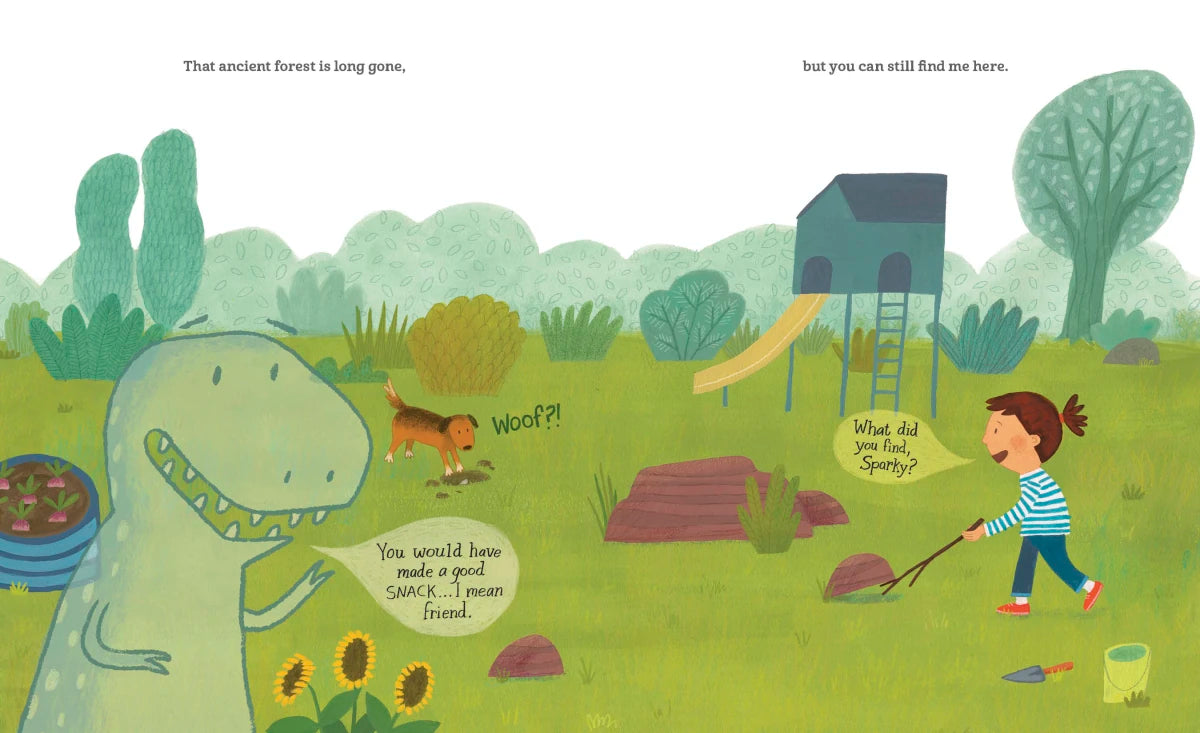 The Dinosaur in the Garden US - Hardback