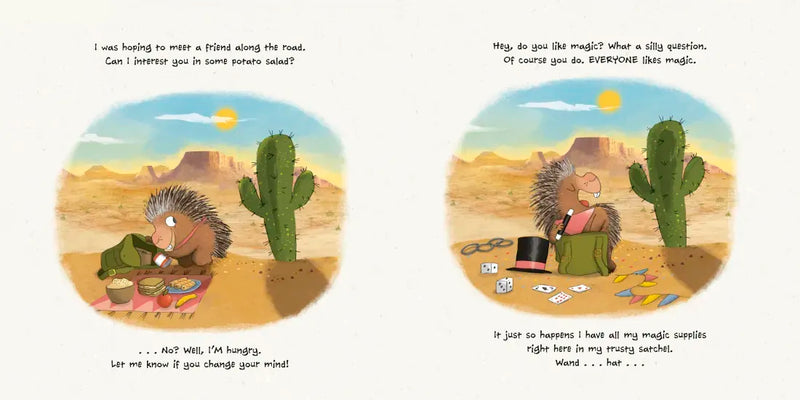 Porcupine and Cactus US - Hardback