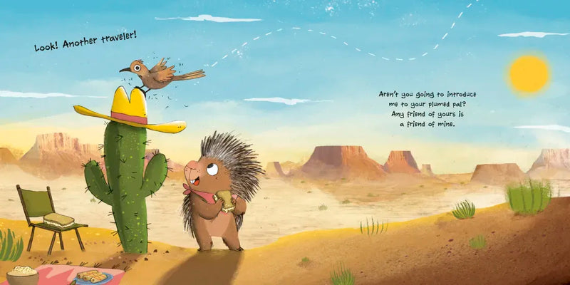 Porcupine and Cactus US - Hardback