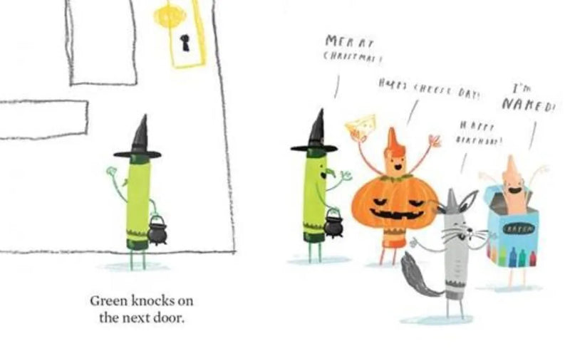 The Crayons Trick or Treat US - Hardback