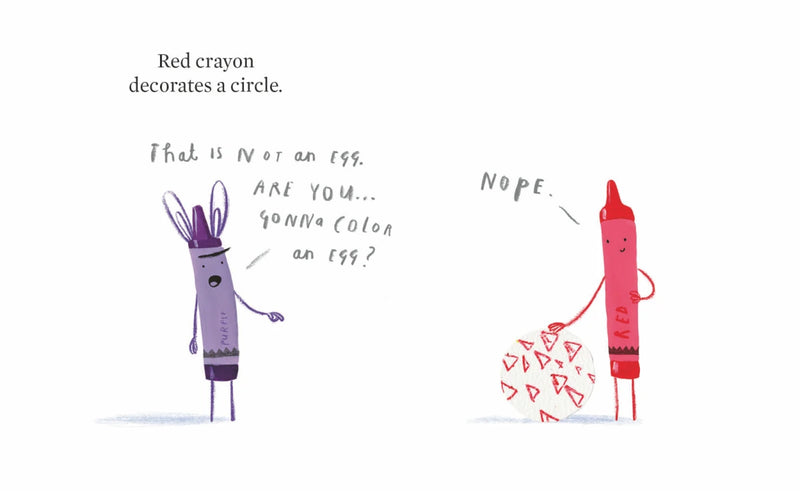 Happy Easter from the Crayons US - Hardback