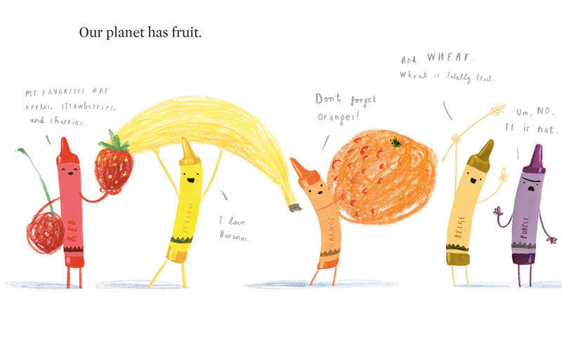 The Crayons Love Our Planet US - Hardback