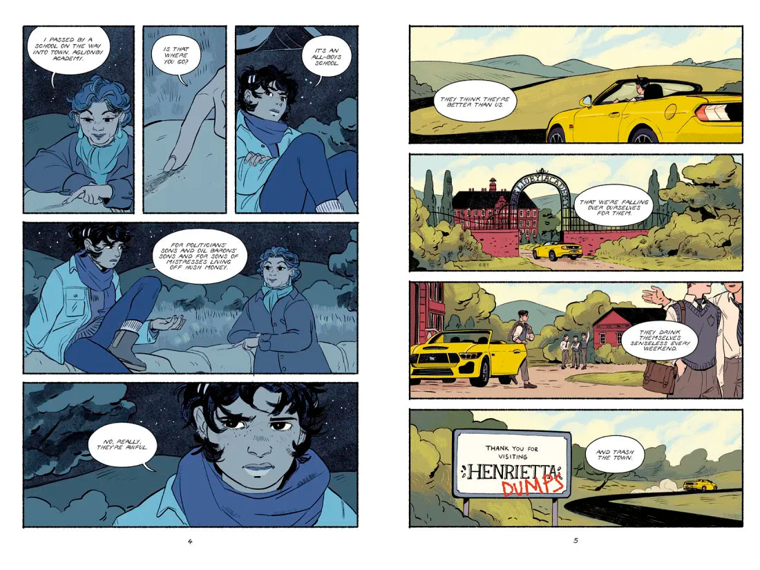The Raven Boys: The Graphic Novel US - Paperback / softback