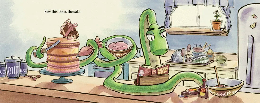 Blake the Snake Bakes a Cake US - Hardback