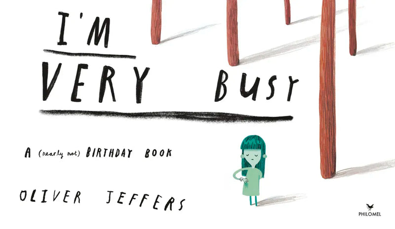 I'm Very Busy US - Hardback
