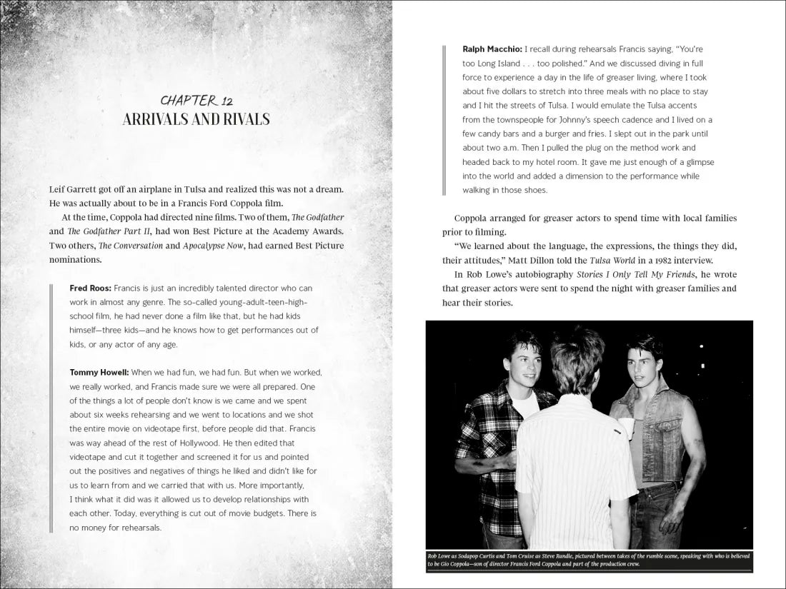 Staying Gold: The Oral History of The Outsiders US - Hardback