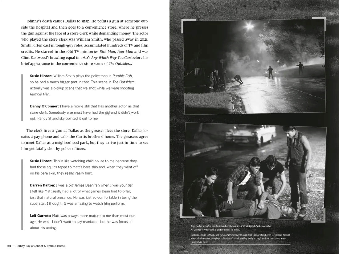 Staying Gold: The Oral History of The Outsiders US - Hardback