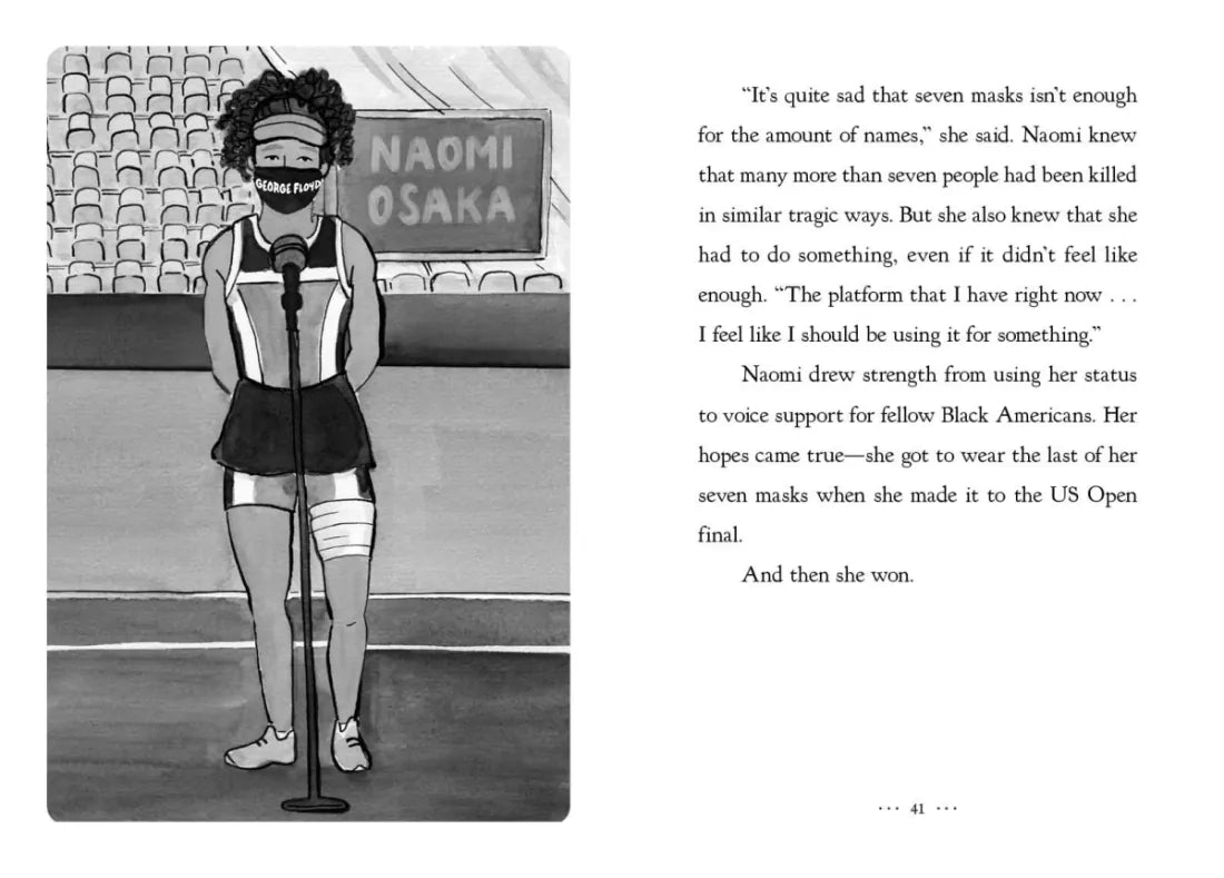 She Persisted: Naomi Osaka US - Hardback