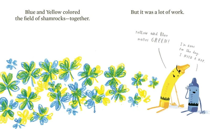 Happy St. Patrick's Day from the Crayons US - Hardback