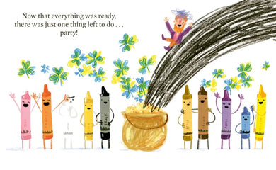 Happy St. Patrick's Day from the Crayons US - Hardback