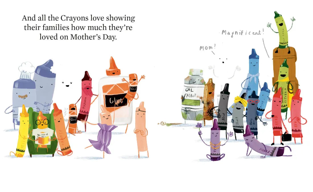 Happy Mother's Day from the Crayons US - Hardback