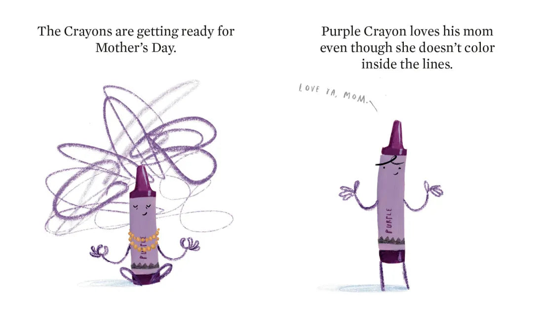 Happy Mother's Day from the Crayons US - Hardback