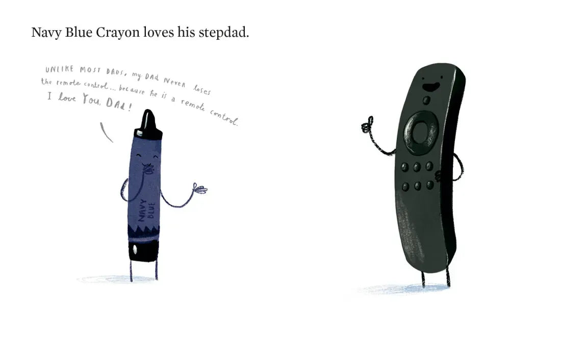 Happy Father's Day from the Crayons US - Hardback