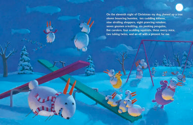 Snowmen's Twelve Nights of Christmas US - Hardback