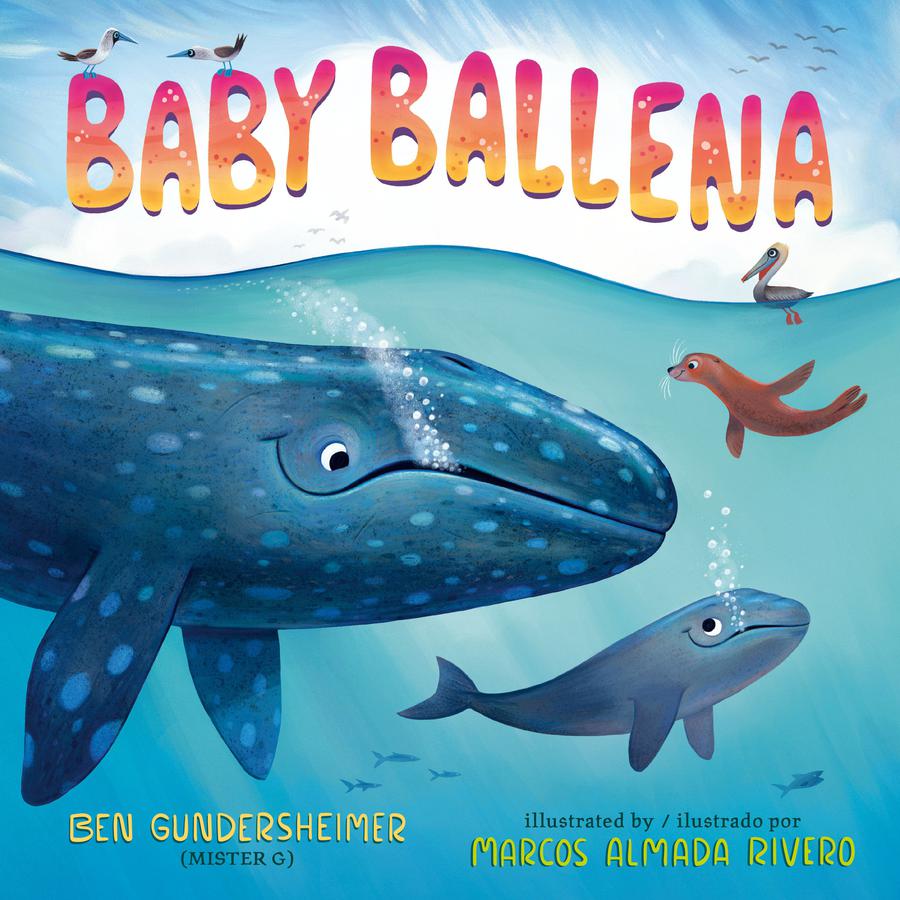 Baby Ballena (Bilingual English-Spanish Edition)-Children’s / Teenage fiction: Nature and animal stories-買書書 BuyBookBook