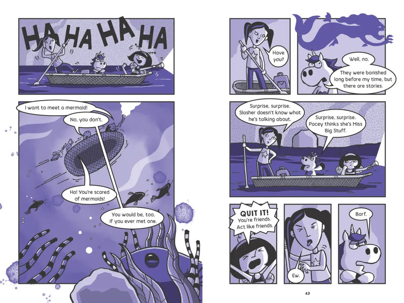 Pacey Packer, Unicorn Tracker 3: Mermaids vs. Unicorns US - Paperback / softback