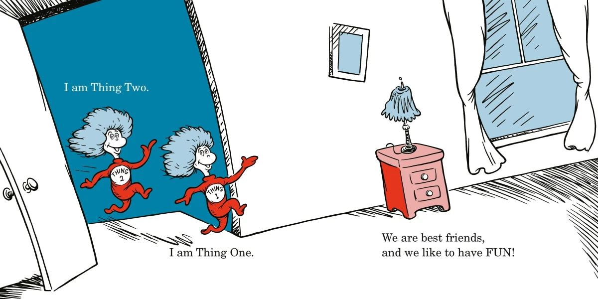 We Are Thing One and Thing Two US - Board book