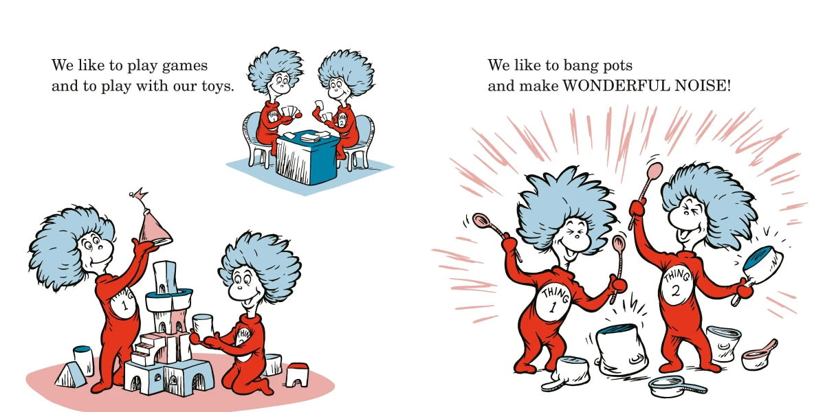 We Are Thing One and Thing Two US - Board book