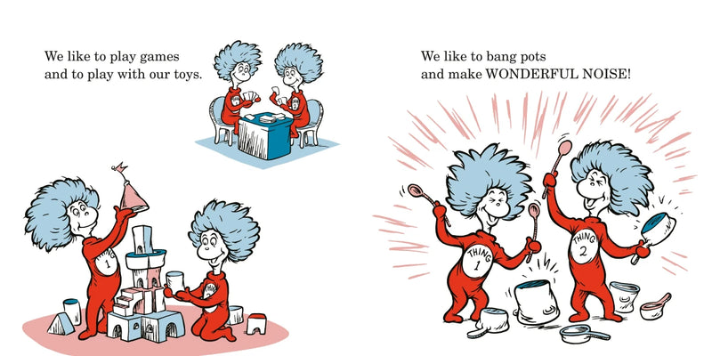 We Are Thing One and Thing Two US - Board book