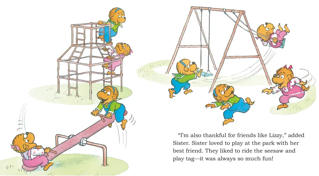 Thankful for Family (Berenstain Bears) US - Board book