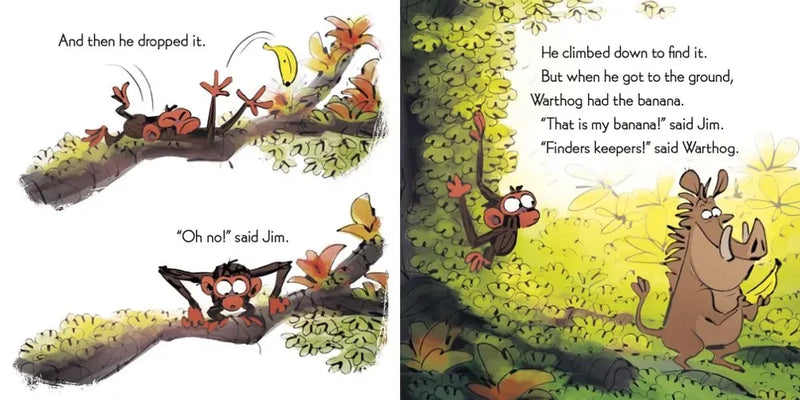 Grumpy Monkey Mine! US - Board book