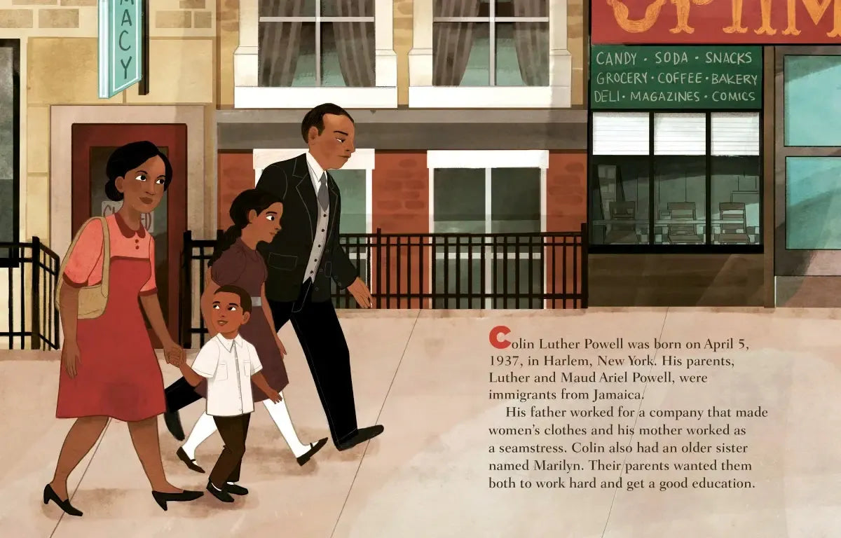 Colin Powell: A Little Golden Book Biography US - Hardback