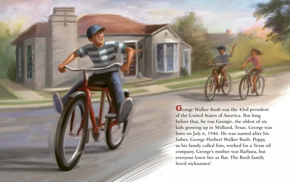 George W. Bush: A Little Golden Book Biography US - Hardback
