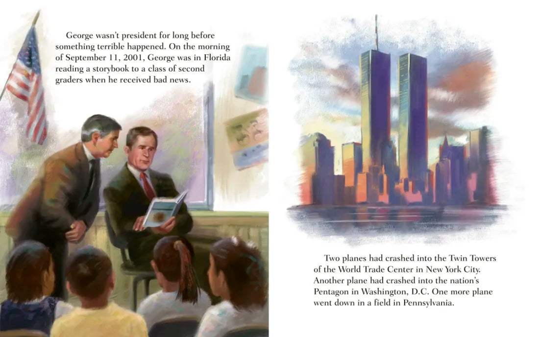 George W. Bush: A Little Golden Book Biography US - Hardback