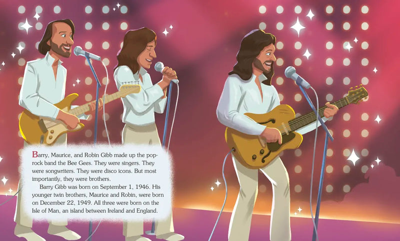 The Bee Gees: A Little Golden Book Biography US - Hardback