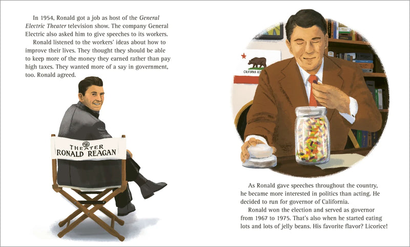 Ronald Reagan: A Little Golden Book Biography US - Hardback