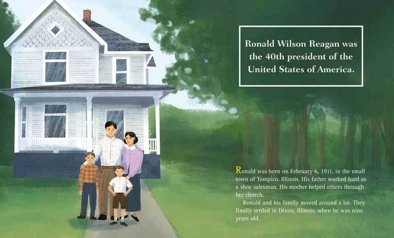 Ronald Reagan: A Little Golden Book Biography US - Hardback