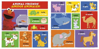 Elmo's 101 First Words/Las primeras 101 palabras de Elmo (Sesame Street) US - Board book