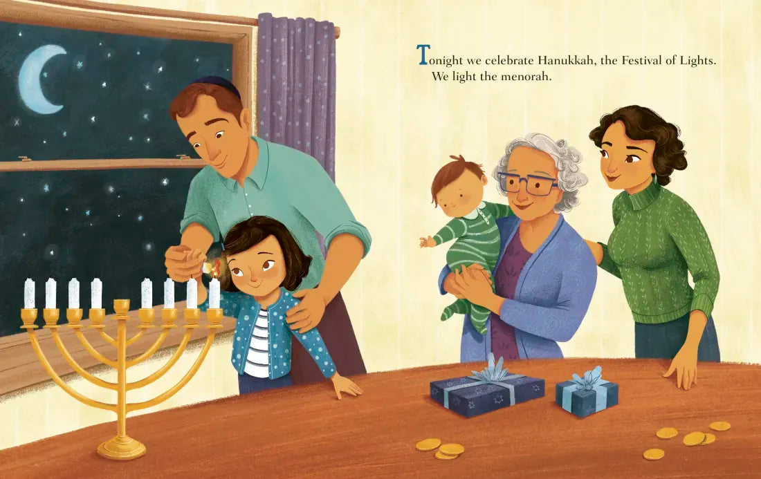 Hanukkah: The Festival of Lights US - Hardback