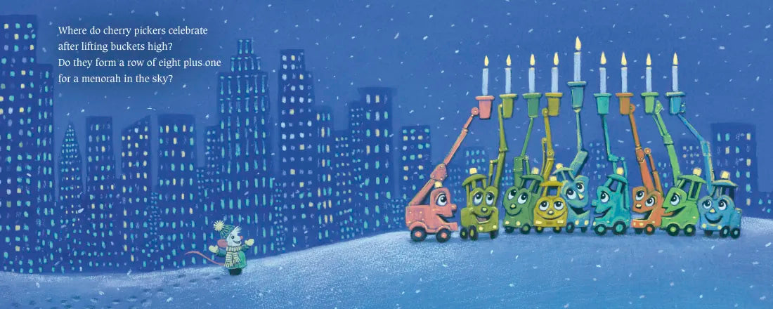 Where Do Diggers Celebrate Hanukkah? US - Board book