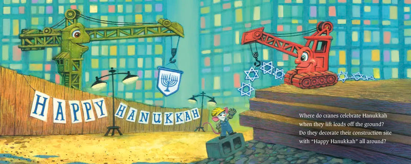Where Do Diggers Celebrate Hanukkah? US - Board book