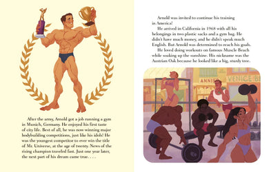Arnold Schwarzenegger: A Little Golden Book Biography US - Hardback