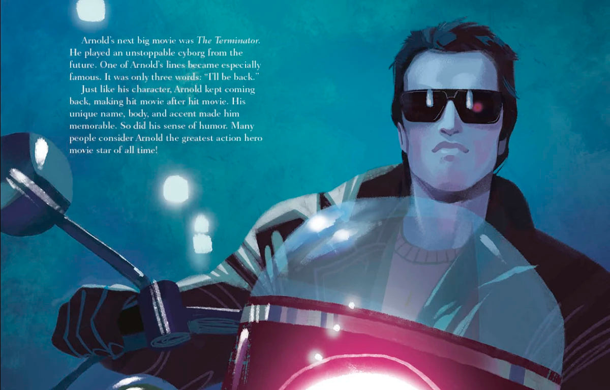 Arnold Schwarzenegger: A Little Golden Book Biography US - Hardback