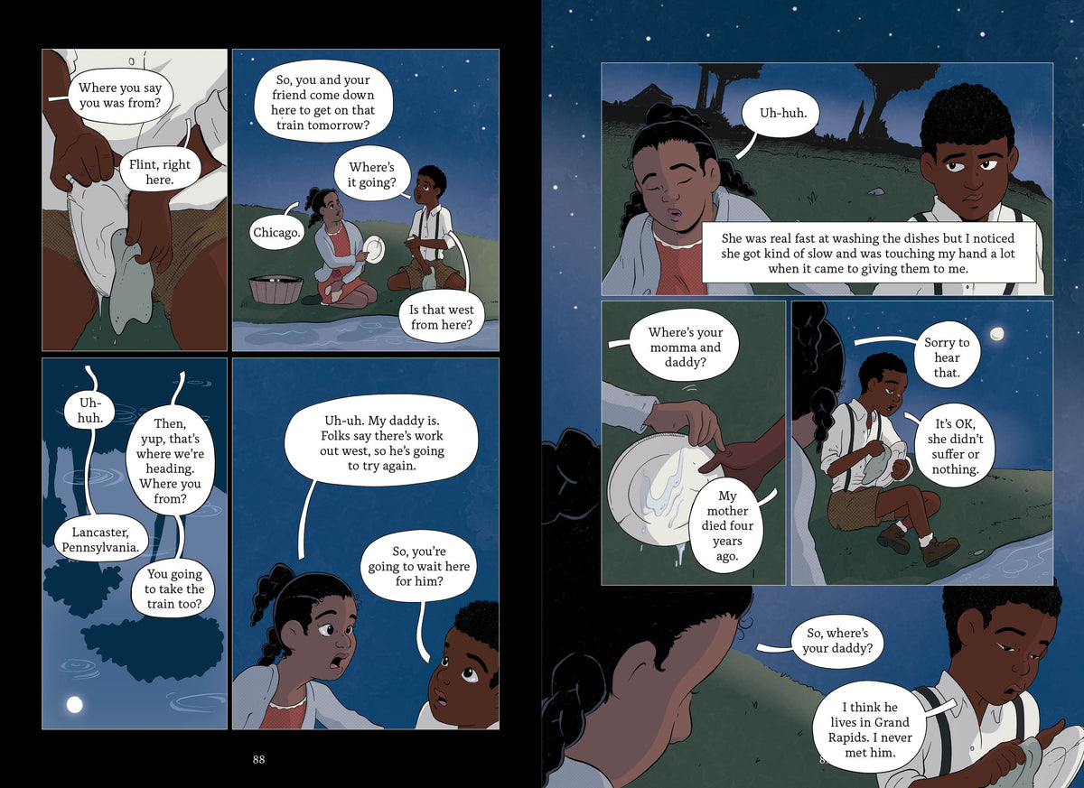 Bud, Not Buddy Graphic Novel interior 2 (ISBN 9780593648063)