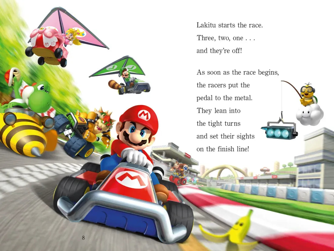 Mario Kart: Off to the Races! (Nintendo® Mario Kart) US - Paperback / softback