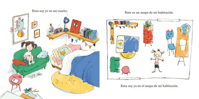 Yo en el mapa (Me on the Map Spanish Edition) interior 1 (ISBN 9780593649299)