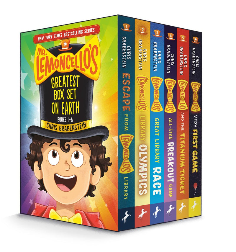 Mr. Lemoncello's Greatest Box Set on Earth: 6 Books!