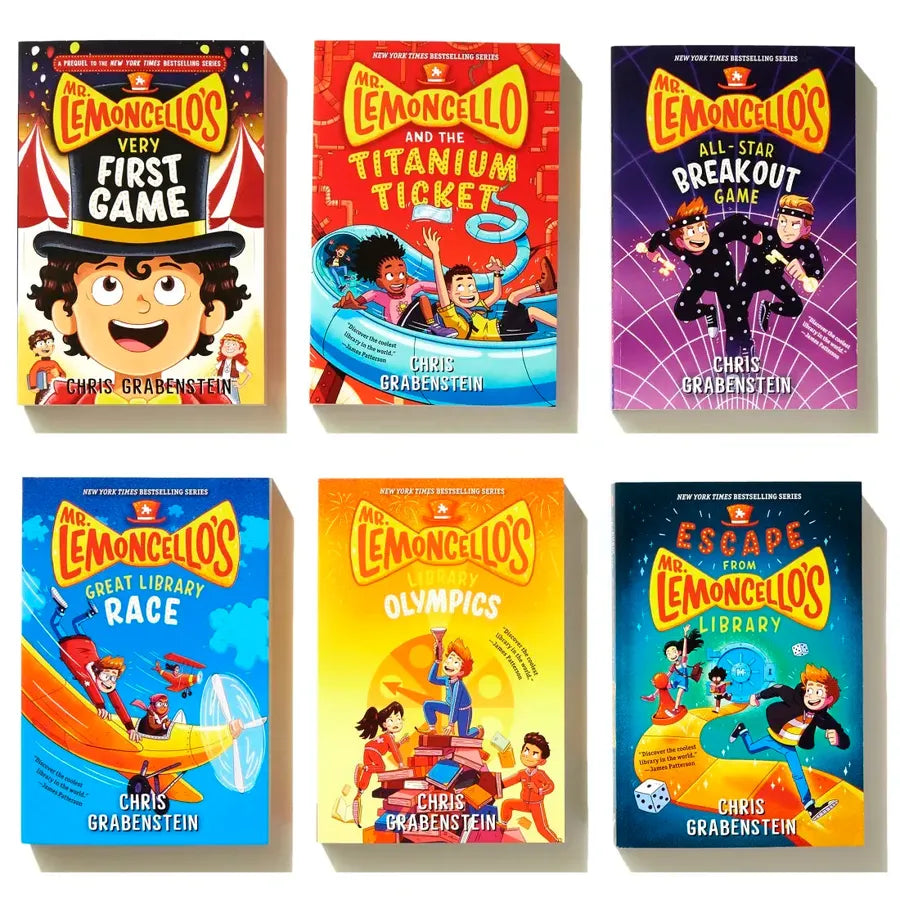 Mr. Lemoncello's Greatest Box Set on Earth: 6 Books! US - Multiple-component retail product, boxed