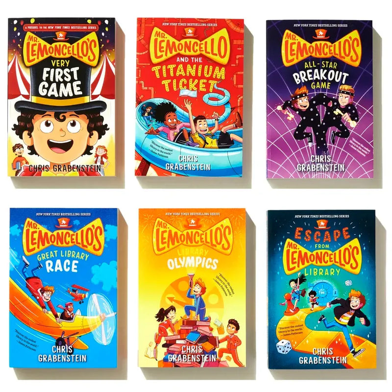 Mr. Lemoncello's Greatest Box Set on Earth: 6 Books! US - Multiple-component retail product, boxed