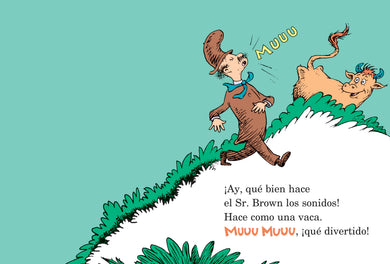 ¡El Sr. Brown hace Muuu! ¿Podrías hacerlo tú? (Mr. Brown Can Moo! Can You? Spanish Edition) interior 1 (ISBN 9780593651025)